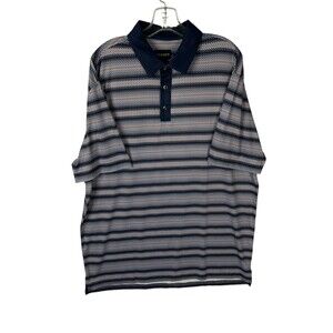 Chase 54 Men's Golf Polo Shirt Extra Large Multi Color Casual Lightweight